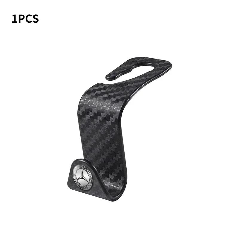 vwnct1 2025 New Car Seat Hooks Headrest Storage Hanger Car Interior Hanging Hook For Mercedes Benz AMG A B C E S class GLA GLC CLA GLK