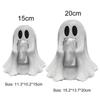 Halloween Ghost Can Holder Spooky Resin Drink Holder Ghost Beverage Holder for Halloween Home Party Outdoor Bar Decoration
