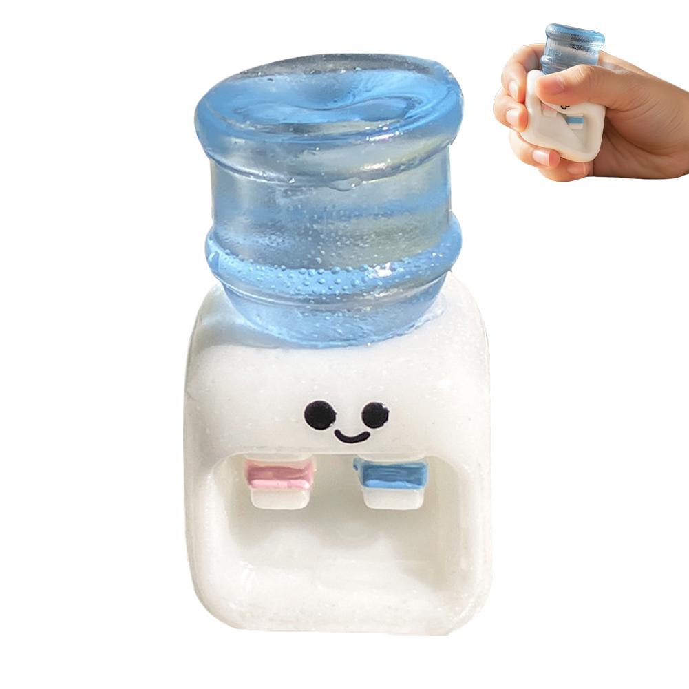 Water Dispenser Shape Gel Sensory Toys Slow Rising Stress Balls Cube Fidget Toys For Anxiety Relief Squishy Toys