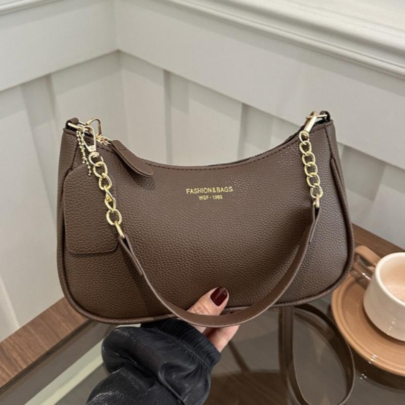Faionable Casual Crossbody Bag Women's Oulder Bag Trendy Design 2026 Spring Underarm Bag Soft PU Leather Color Handbags Purses