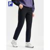 Damen-Strickhose mit geradem Bein und Fleece-Futter