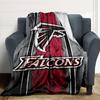 Atlanta Falcons Logo Blanket Soft Throw Blanket For Home Bedroom Bed Sofa Travel Office Solid Christmas Blanket