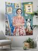 SelfHanging Art Decorative Wall Cloth  Masterpiece Style Tapestry