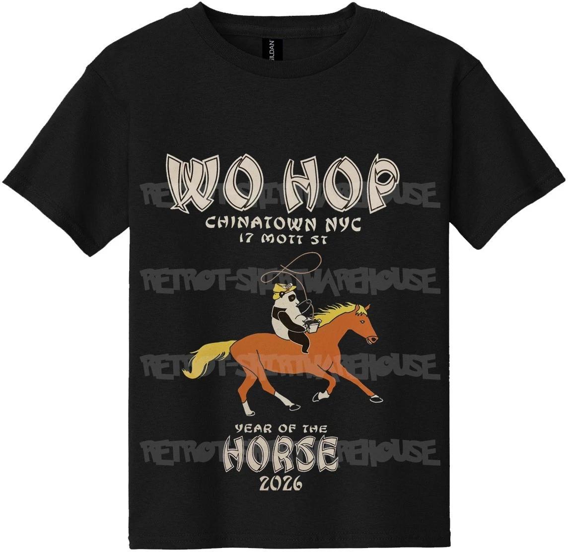 Wo Hop Chinatown NYC 2026 Year of the Horse T-Shirt 3XL