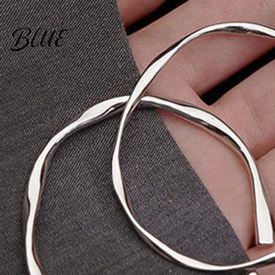 Adjustable Bracelet Lady Opening Simple Style Smooth Polished Copper Charm