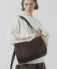 Masmarulez Suede Big Square Bag _Chocolate Brown
