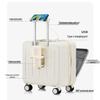 18" Rolling Laptop Carry-on: Men's & Women's Luggage with Side & Front Openings, 20" for Short Trips, with Combination Lock