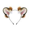 Pluche Dierenoren Hoofdband voor Halloween Anime Meisje Haarband Rolspellen Karakter Haarband voor Fotografie