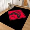 Gamepad Splash Art Indoor Rug Nonslip Durable Carpet For Boys Bedroom Gaming Room Home Decor Memorial Gift