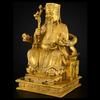 1pc Metal Portrait Ornaments Living Room Wealth Ornament Feng Shui Accessories Home Decoration Chinese Desktop Decorations