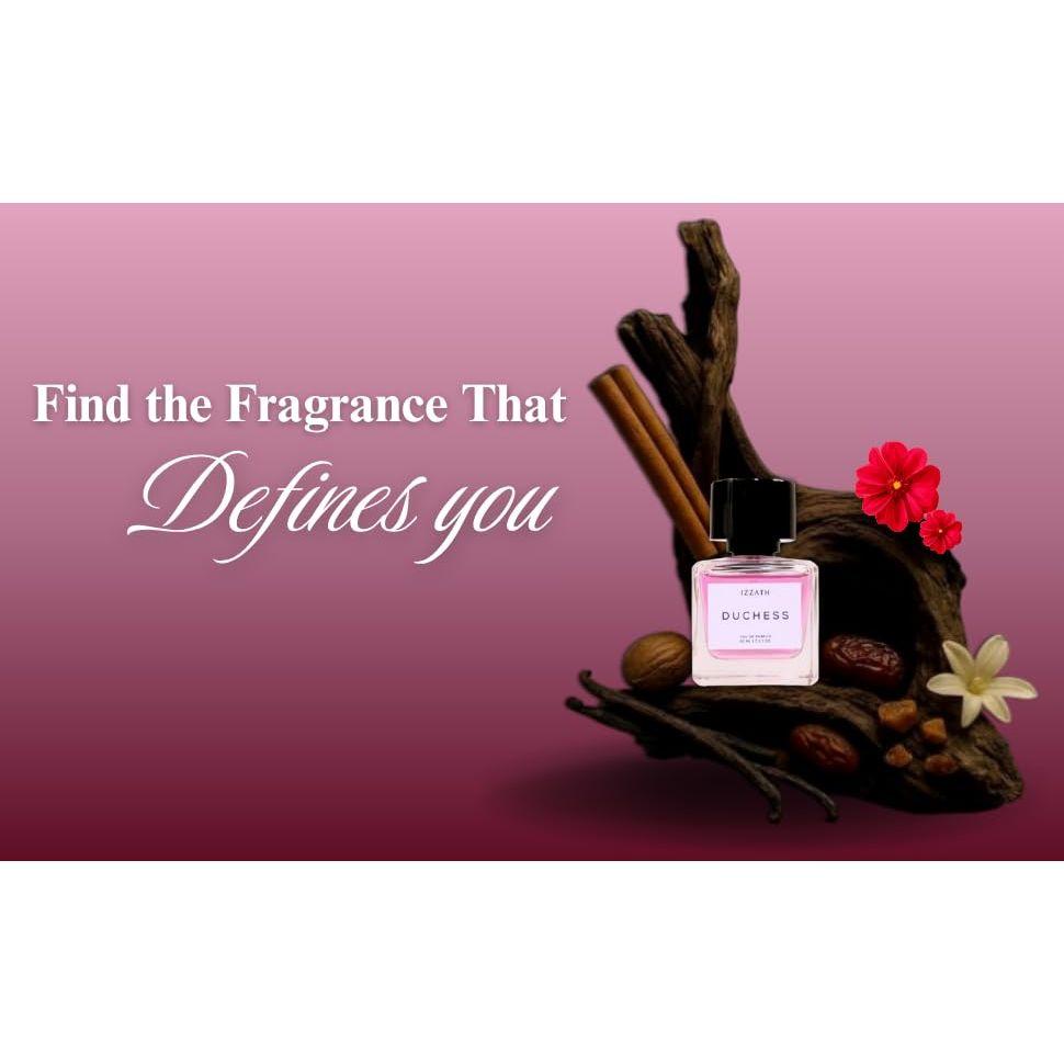 IZZATH Duchess Eau De Parfum 50ml | Luxury Women’s Perfume with Passion Fruit, Grapefruit, Pineapple, Tangerine & Strawberry |