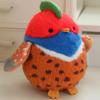 Cute Mini Standing Shoulder Pet Bird Plush Toy Fluffy Parrot Pigeon Stuffed Doll Pendant