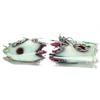 24*12cm Aquarium Ornament Boat Large Plactic Sunk Pirate Ship Fish Tank