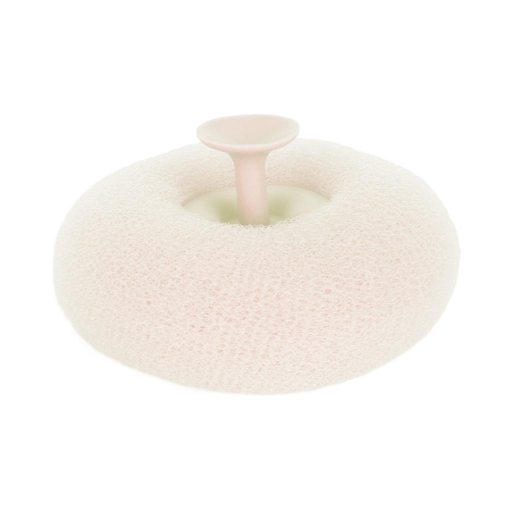 Bath Cleaning Ball Soft Comfortable Exfoliating Quick Drying Body Scrubber Massage Ball Beige