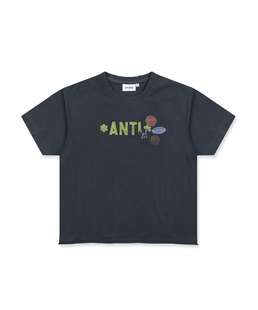 XTONZ Xf010 Anti-Pin Badge T-Shirt (Black)