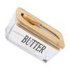 tight   Dish with Lid and Cutter 500ml Glass     Holder Tray for Countertop and Refrigerator
