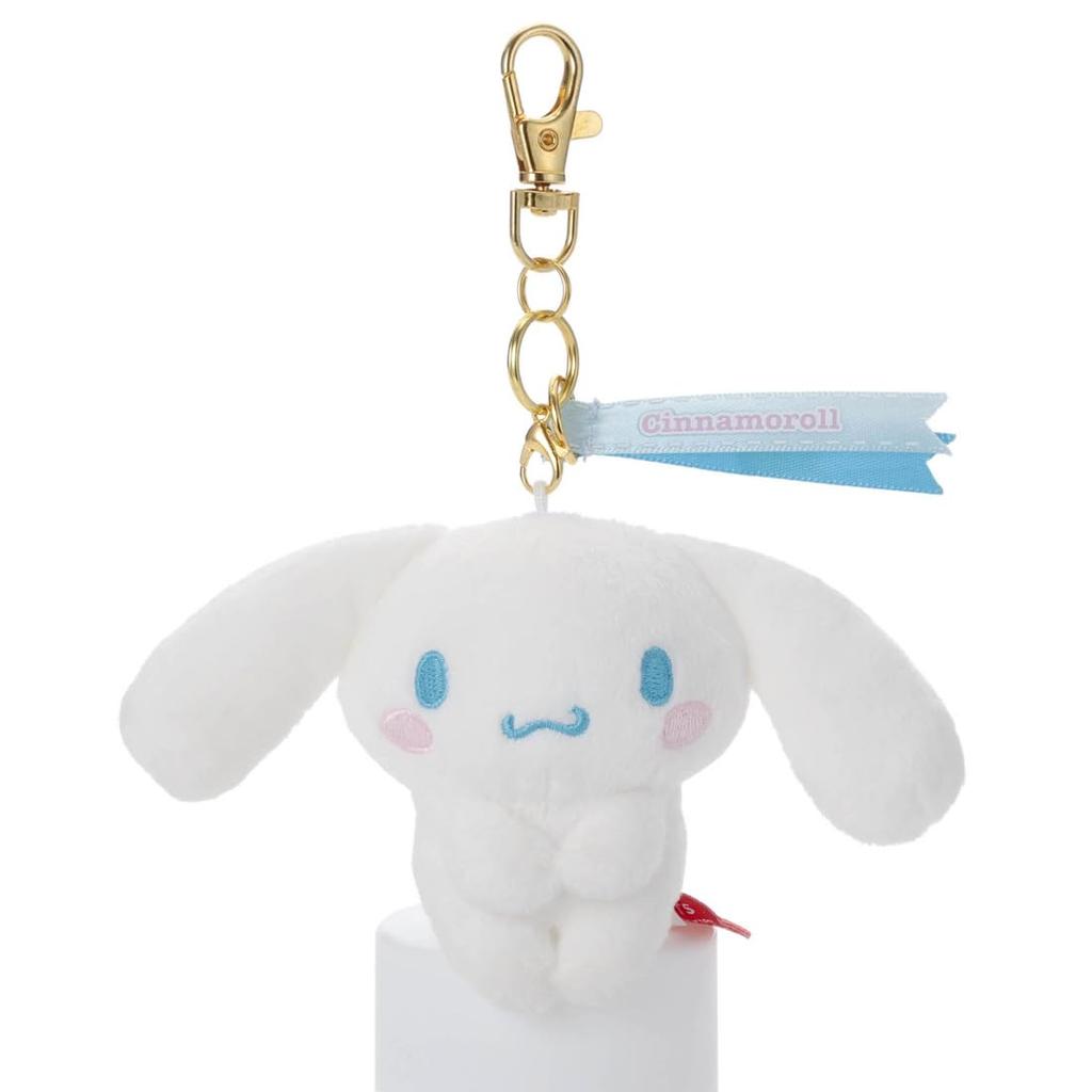 Takara Tomy Arts Sanrio Characters Chokkorisan Key Charm Mascot Cinnamoroll 9cm (Approx. tall)