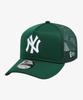 New Era Mlb New York Yankees Sponge Series A-Frame Trucker Ball Cap Green