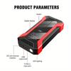EAFC Protable Car Jump Starter Emergency Power Bank, 12V Portable Car Booster For 6.0L Gas & 4L Diesel Cars