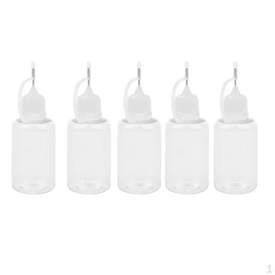 5 Adet Lab Şişe Boş Damlalıklı Meyve Suyu Göz Sıvısı 30ml