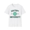 ChatGPT Univerzita | Logo ChatGPT College | Unisex Tričko