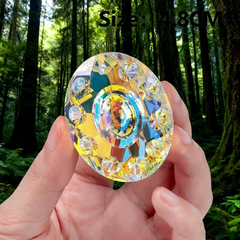 

Light Catcher for Window Crystal Sun Reach Prism Crystal Sun Reach Glass Sun Decoration Catcher Moon Window Prism SJGJ02