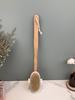 Charming Long Handle Detachable Natural Boar Bristles Bath Brush Exfoliating Massage Back Scrubber Dry Brushes for Skin Product