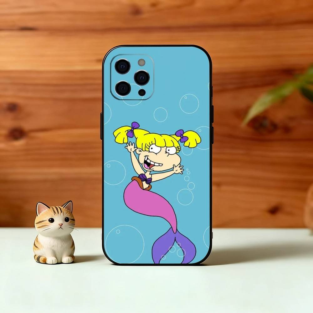 Rugrat  A-Angelica Phone Case Silicone Soft For IPhone 17 16 15 14 13 12 11 X XR Plus Pro Max Plus