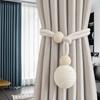 2Pcs Set No-drill Bohemia Curtain Tiebacks  Curtain Decor Organization