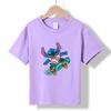 MC-18 MINISO 2026 Sommer Neues Bedrucktes Baumwoll-T-Shirt mit Rundhalsausschnitt für Kinder im Alter von 1-16 Jahren, Jungen und Mädchen