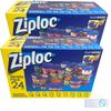 Ziploc Containers, 9 Types, 24 Count X 2 Sets