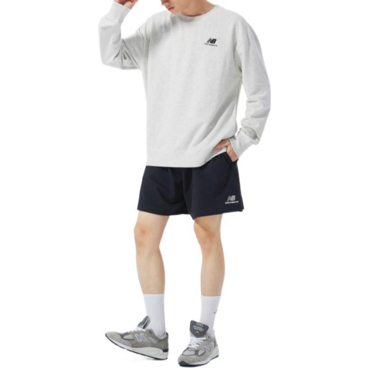 New Balance Sweatshirt Unisex Light Gray UT21501-SAH