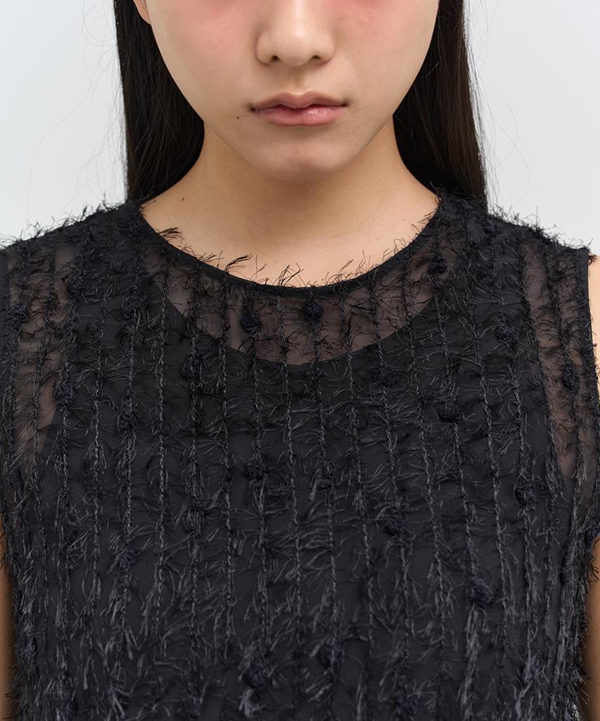 Editeom Defective Dress-Black