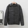 Men's Off-Season Cotton-Padded Jacket: Lightweight Down, Large Sizes for Middle-Aged and Young Men, Thick Winter Jacket
