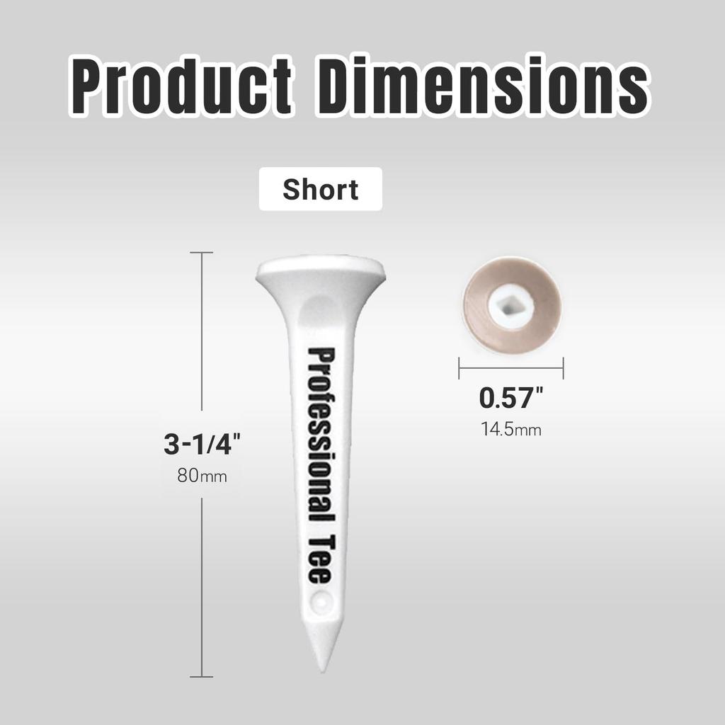 SUBETT Short White (3 pieces)