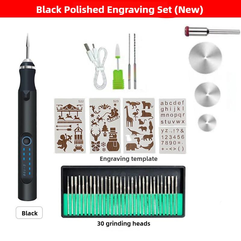 Small Electric Grinder 3-speed Adjustable Drilling Machine Handheld Electric Polishing Pen Carving Hardware Tools