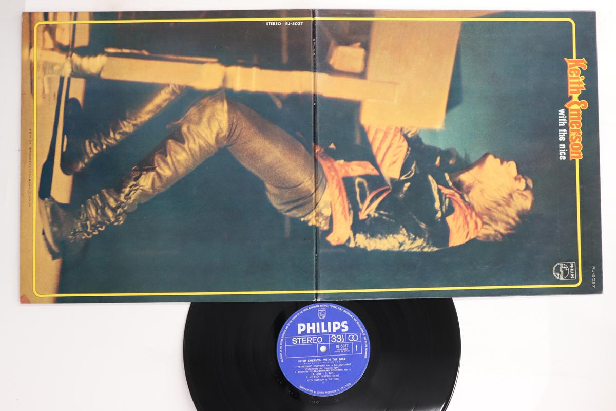 

LP Record KEITH EMERSON NICE Keith Emerson With Nice RJ5027 PHILIPS 1972 Japan Rock Used