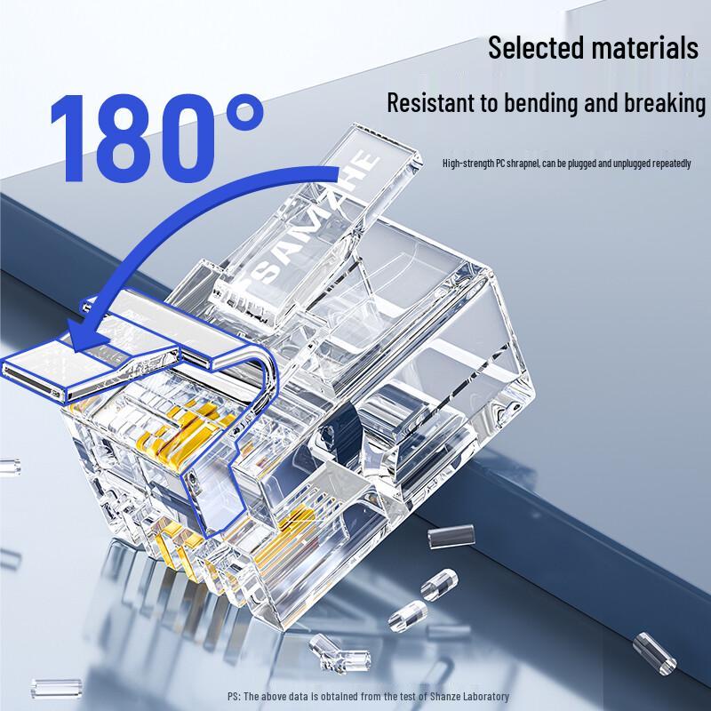 ShanZhe Gold-Plated RJ Phone Connectors
