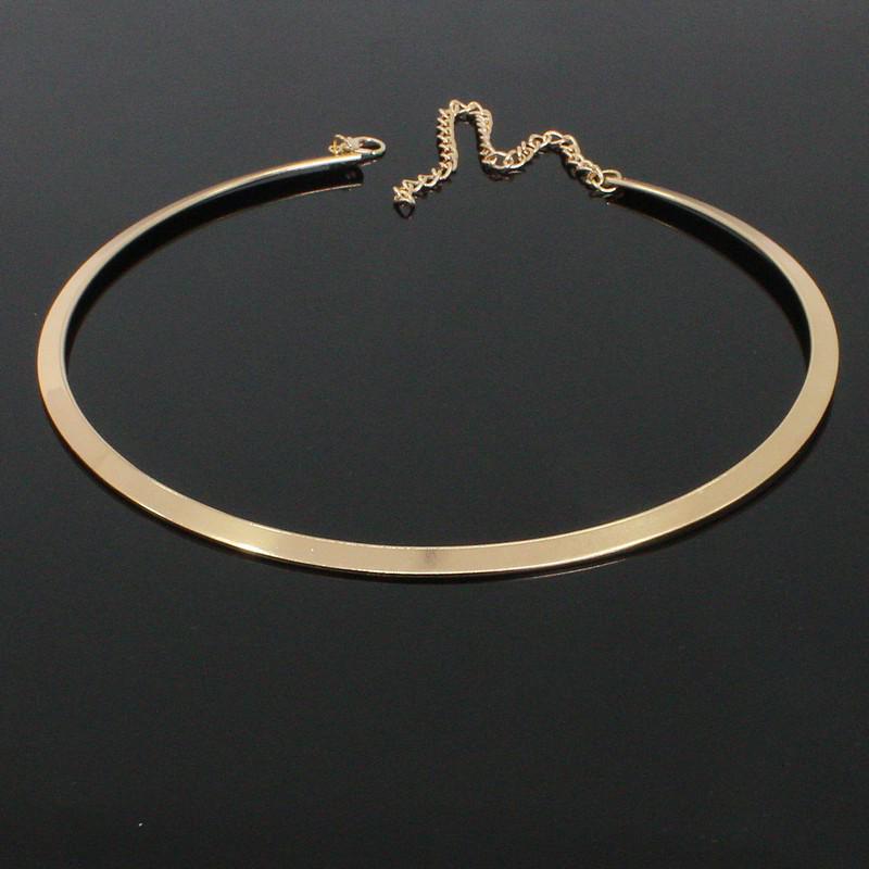 Collier Choker SuiBian Fait Main Mode Européenne & Américaine Élément Simple