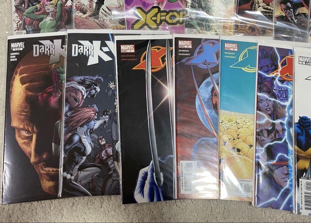 [USED] X-Men related American comic book set of 50 American comic book leaf