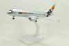 TANG DYNASTY Standard Version Jetstar Airways Airbus A320 Tiger Alloy Airplane Model Toy 1/400