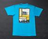 Vintage Harbour Surfboards Seal Beach 1990s T Shirt Size Medium / 1990s California Surfing Surf Shop Beach Skate Punk Rare Distressed Tee