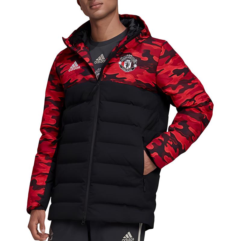 Adidas Down Jacket Men's Black Red FR3871