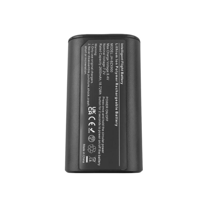 FPV Gözlükleri 2 Pil Uçuş Gözlükleri V2 Yüksek Kapasiteli 2600mAh Ve Uzun Kararlı ve Güvenilir Menzilli Aksesuarlar Yepyeni