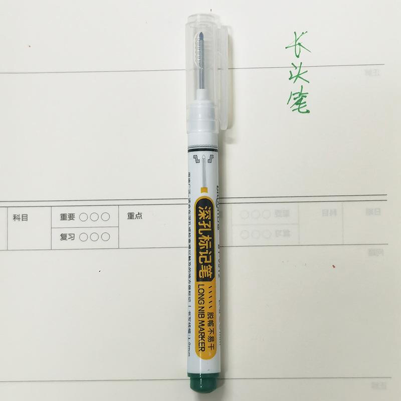 Long Head Pen For Bathroom, Woodworking, Tile, Special Use, Long Mouth, Deep Hole  Pen, Quick-drying Oil Pen 2ml