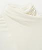 Seteo (W) Cross Turtleneck Long Sleeve White