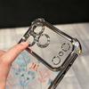 Fashion Flower Pattern Phone Case for Samsung Galaxy A57 A56 A55 A54 A53 A52 A37 A36 A16 A06 4G 5G Anti-drop Transparent Cover