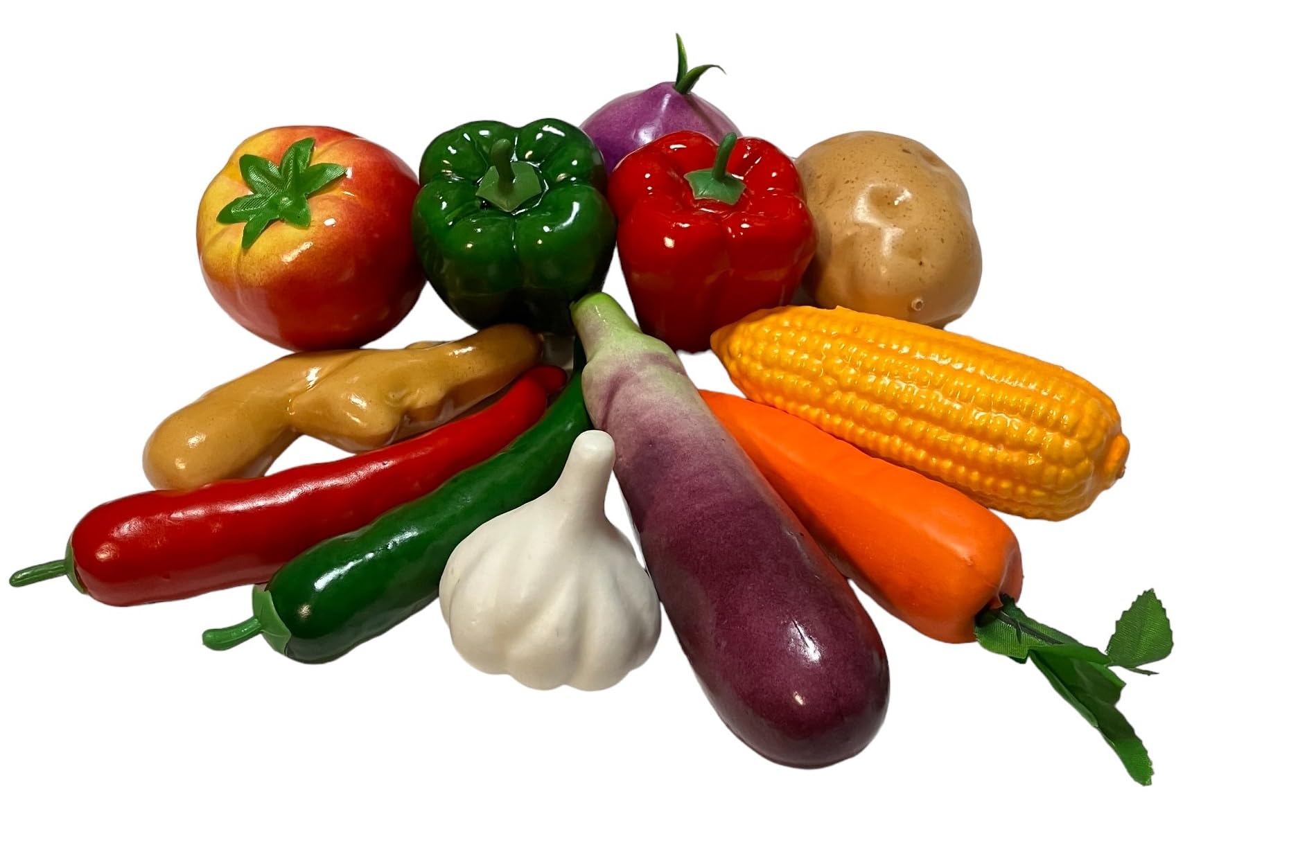 

Food Sample Vegetable Decoration Display Plenty of 12 Types Set/V440