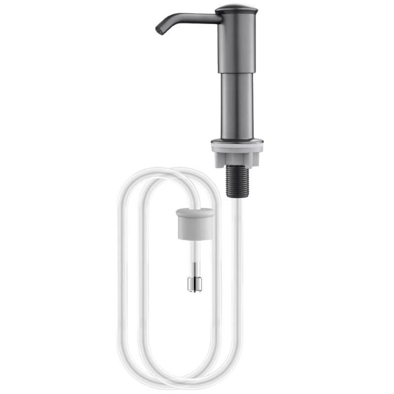 Extended Kitchen Soap & Sanitizer Dispenser with Detergent Pump