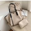 Designer women handbag Large capacity Soft PU leather Compound bag travel female big Totes Casual female Shoulder bags bolsa